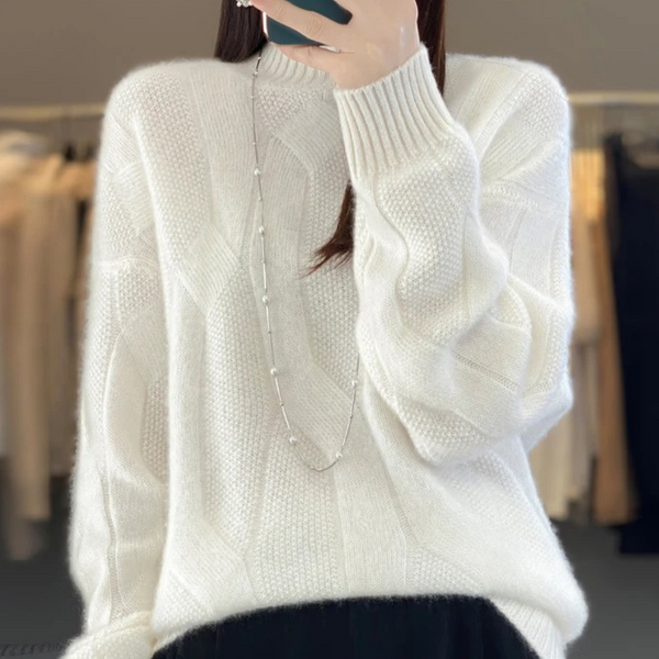 Amber Loose Knit Wool Sweater