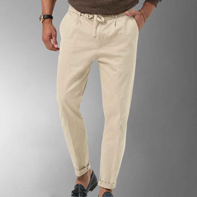 Tom Harding Breathable Linen Trousers