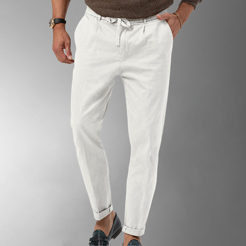 Tom Harding Breathable Linen Trousers