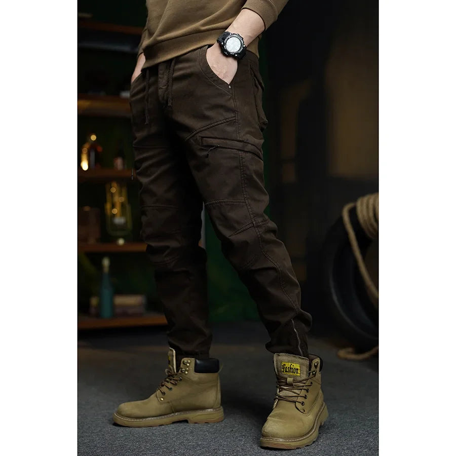 Trendy Casual Loose Military Cargo Pants