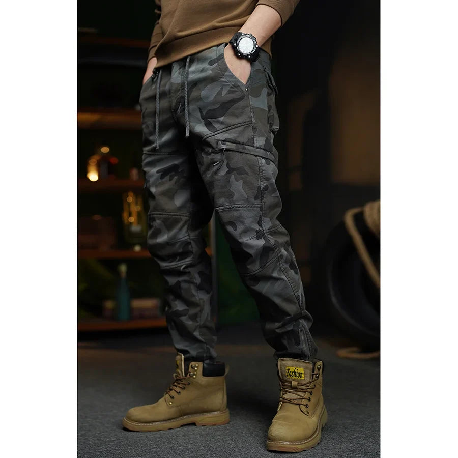 Trendy Casual Loose Military Cargo Pants