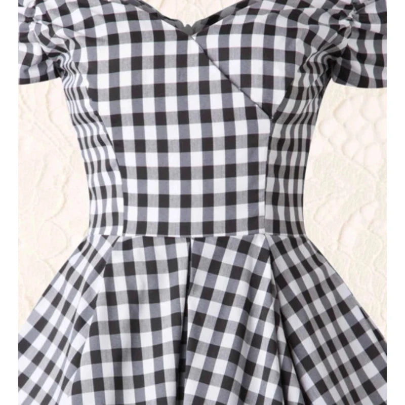 Retro Vintage 50s Rockabilly Casual Dress