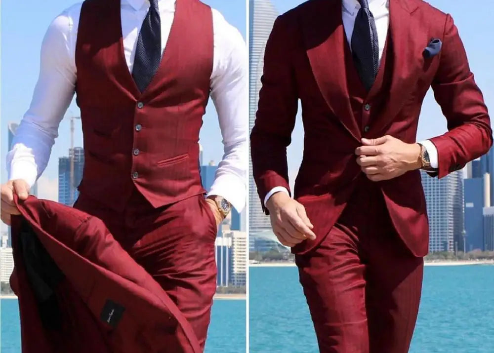 Classy Wedding Tuxedo Suit