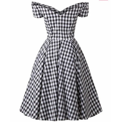 Retro Vintage 50s Rockabilly Casual Dress