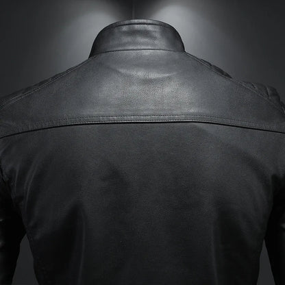 Spring Moto PU Leather Jacket