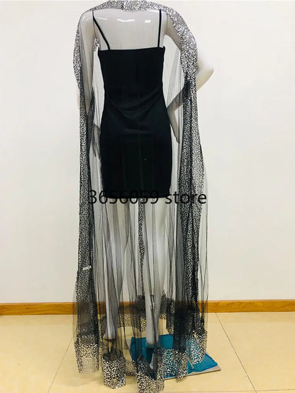 Sexy Party Night Dress Women Club Two Piece Set