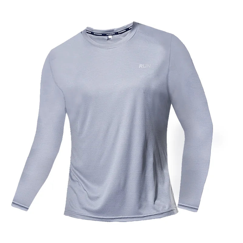 Summer Ice Silk Long Sleeve T-Shirt