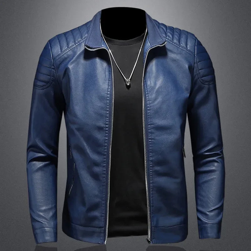 Spring Moto PU Leather Jacket