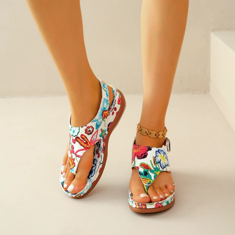 New Summer Print Fashion Women's Sandals