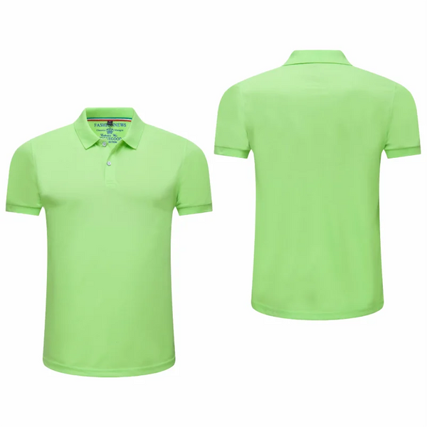 Men's Short Sleeve Casual Solid Color Polo Shirt