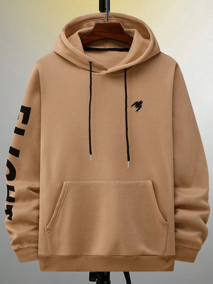 Men's Letter Graphic Printed Hoodie