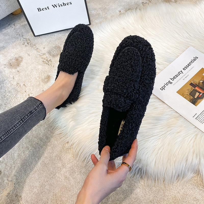 Ilona™ Velvet Slipper Shoes