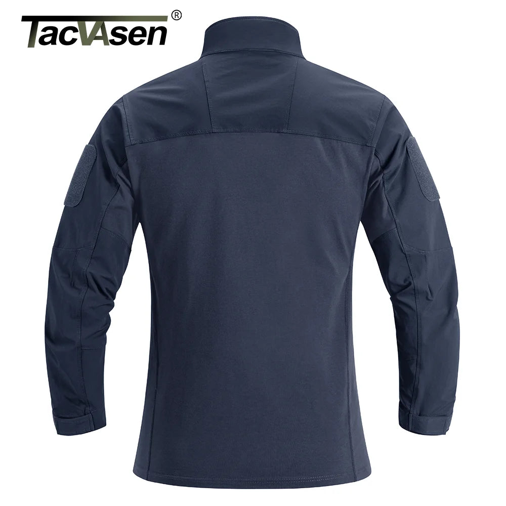 TACVASEN 1/4 Zip T-Shirts