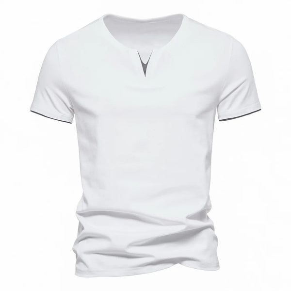 Men's Short Sleeve Henley Shirt