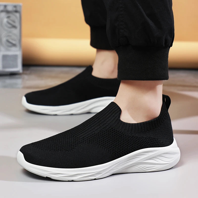 Men's High-Quality Mesh Elastic Sneakers