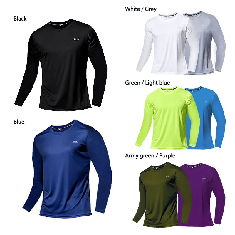 Summer Ice Silk Long Sleeve T-Shirt