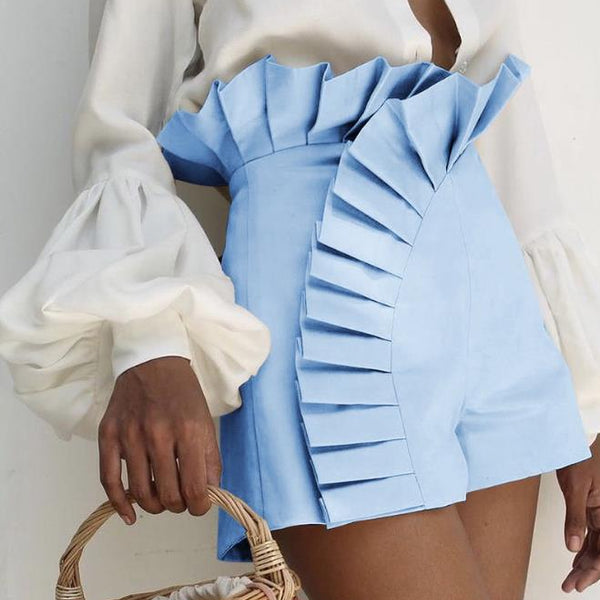 Elegant Ruffle Shorts