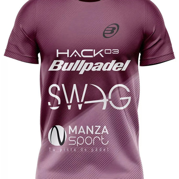 Padel Bullpadel Men's Tennis Wear Summer Sports T-Shirt.