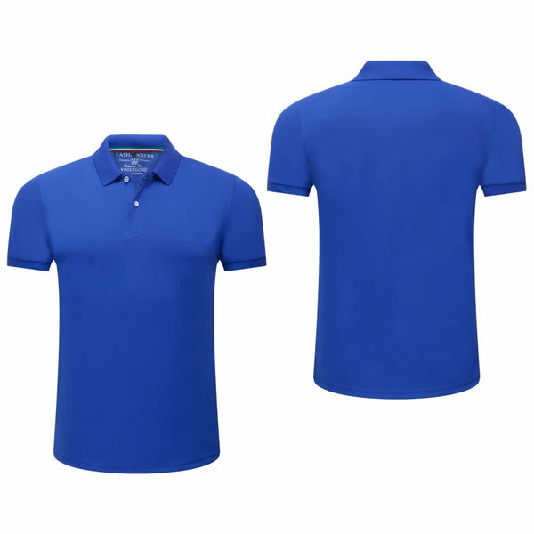 Men's Short Sleeve Casual Solid Color Polo Shirt