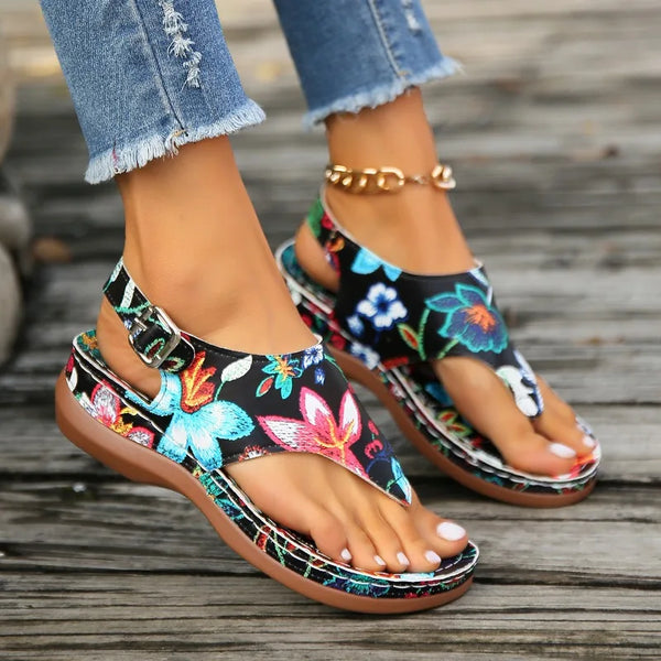 New Summer Print Fashion Women's Sandals