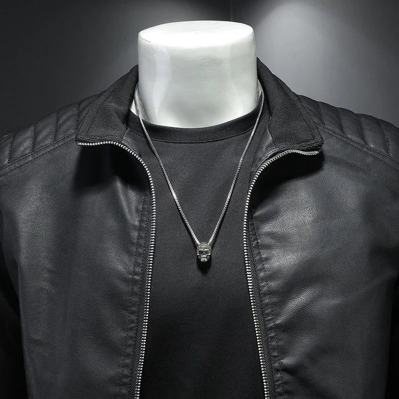 Spring Moto PU Leather Jacket