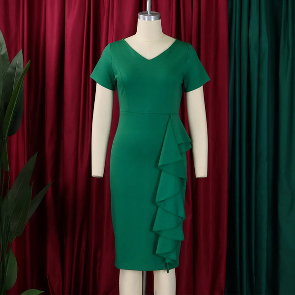 Elegant Bodycon Church Dress