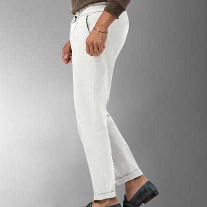 Tom Harding Breathable Linen Trousers