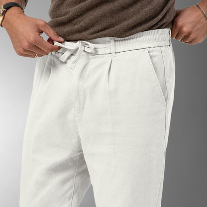Tom Harding Breathable Linen Trousers