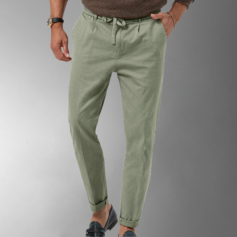 Tom Harding Breathable Linen Trousers