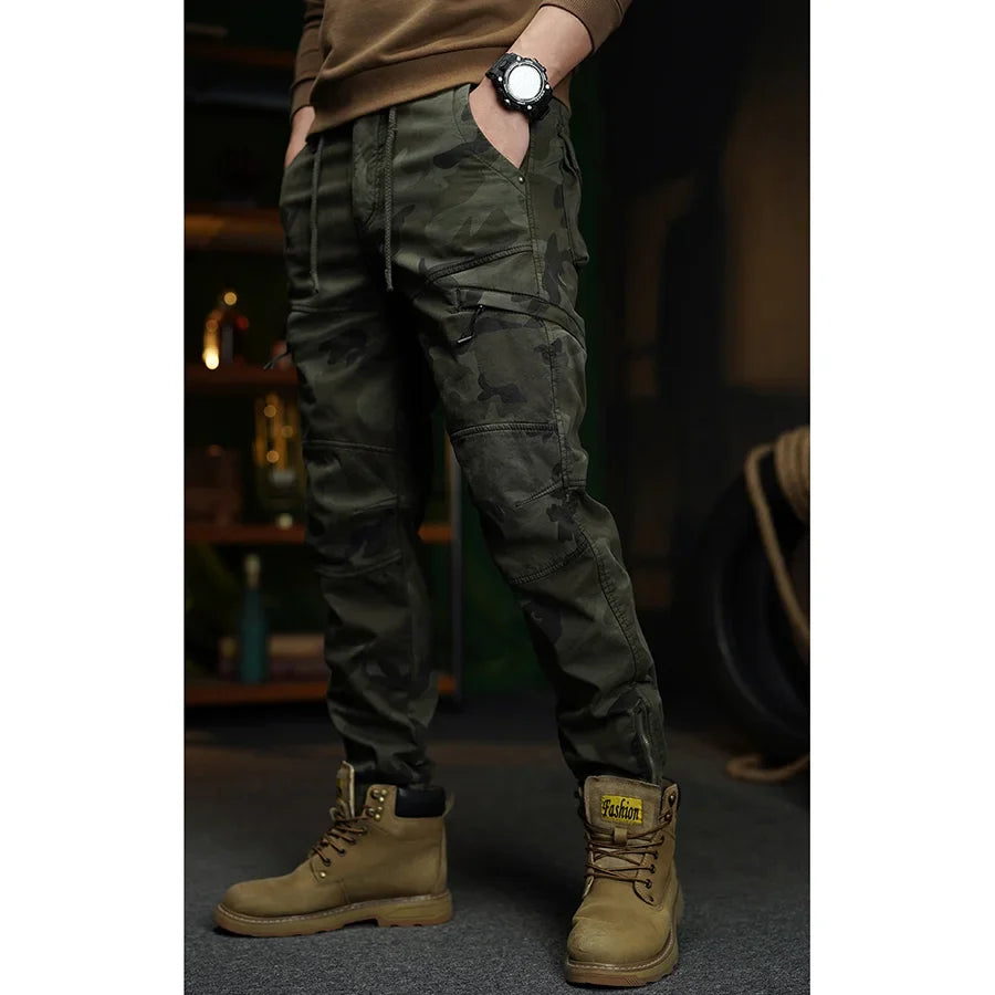 Trendy Casual Loose Military Cargo Pants