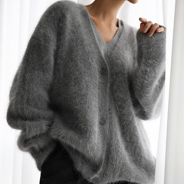 Olivia Sleek Cashmere Cardigan