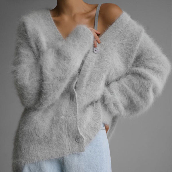 Olivia Sleek Cashmere Cardigan